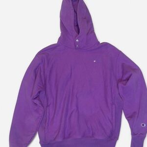 Champion Men's Purple Hoodie